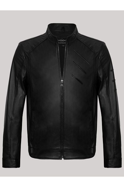 Derimont's Men's Leather Coat-EM02041