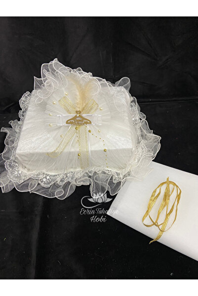 ecrin tuhafiye hobi Pratik Damat Bohça Süsü Seti