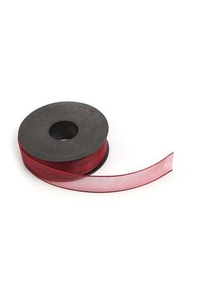 Aker Hediyelik Κορδέλα Σιφόν Βουργουνδίας 2,5cm 20μ