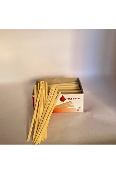 YASEMİN bambu tahta karıştırıcı ( 4 lü ambalaj)