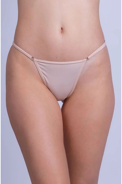 GECKO COLLECTION Gecko Women's - String Thong and Ring Detailed Rope Elastic Panties