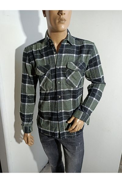 DYNAMO slimfit αθλητικό πουκάμισο ξυλοκόπος