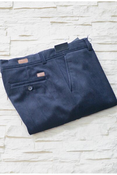 Ege Erkek Giyim KADİFE PANTOLON KLASİK İÇİ POLARLI