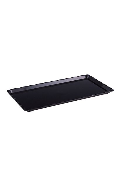 Cesil Black Unbreakable Tray 15 x 30 cm