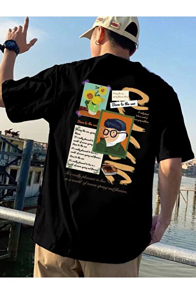 BENROMA PRINTED OVERSIZE UNISEX T-SHIRT