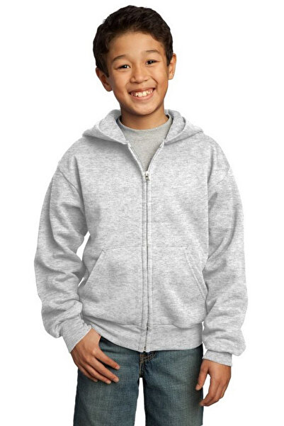 Nacar Unisex Çocuk Fermuarlı Sweatshirt Kapşonlu Hırka