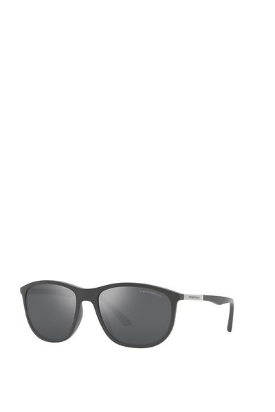 Emporio Armani Man Pillow Sunglasses- Ea 4201 - Lense Size:58mm - Matte Grey
