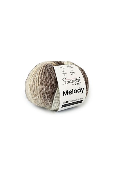 Spagettiyarn Πλεκτό νήμα Melody Ebruli