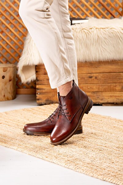 lizshoe LİZSHOE HAKİKİ DERİ ERKEK BOT VYGR 607123K
