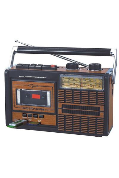 Coverzone Yeni Nesil Usb Sd Fm Radyolu Kaset Çalar Bluetooth Müzik Kutusu