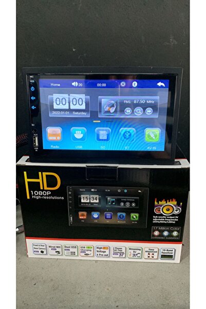 NAVSONİC DABIL DIN ÜNÜVESAL USB SD MİROLİNK DOKUNMATİK KAMERA HD KAMPANYA