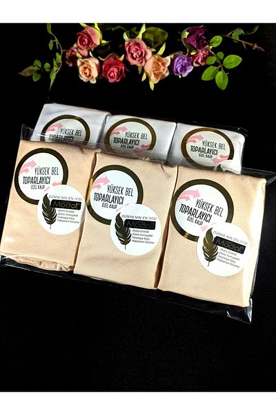 red iç giyim Ψηλόμεσο Belly Support Special Mold 6 Pack Modal εσώρουχα