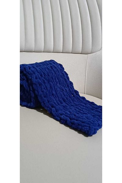 Moda Biçer Şal de eşarfă tricotat de pluş