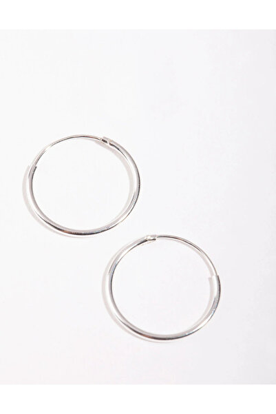 AyçaSilver 16mm gümüş halka küpe