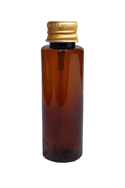 wellLine 10 Adet 50ml Çok Amaçlı pet plastik Küçük Gold Kapak Oda Kokusu Esan...