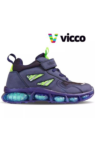 Vicco Size 26-35 Air Orthopedic Sole Lighted Children's Shoes