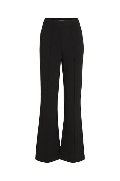 VILA Hose mit hoher Taille, gerade Passform
