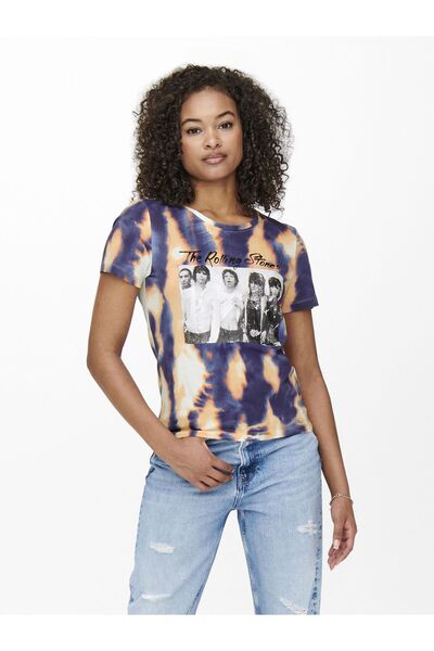 ONLY T-Shirt mit Rundhalsausschnitt