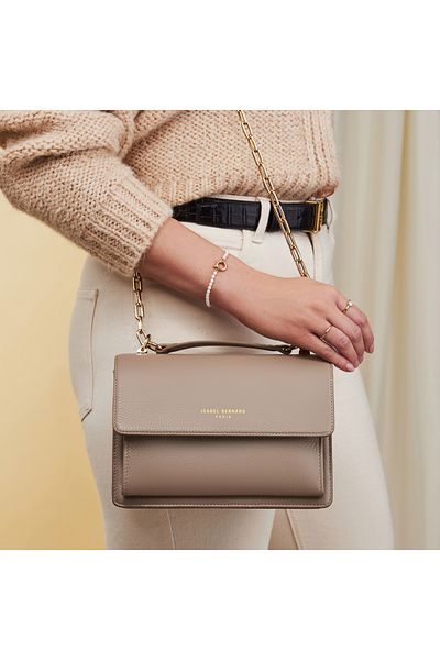 Isabel Bernard Isabel Bernard Femme Forte Schultertasche,Umhängetasche taupe
