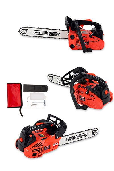 Germany Steel 4.9 HP Benzinli Testere Ağaç Odun Dal Budama Ve Kesme Testeresi...