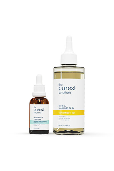 The Purest Solutions Yağlı ve Karma Ciltlere Özel Cilt Bakım Seti