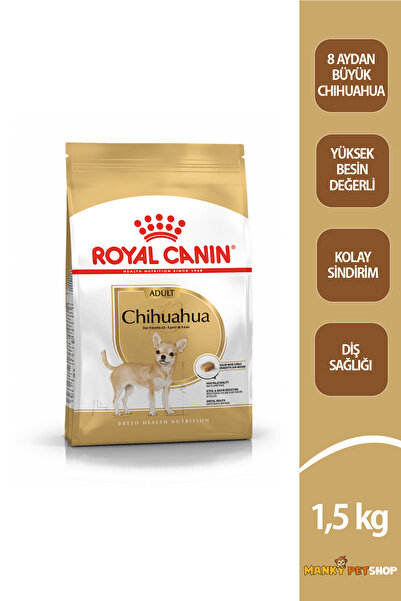 Royal Canin ROYAL CANİN CHİHUAHUA KÜÇÜK IRK YETİKŞİN KÖPEK MAMASI 1,5KG