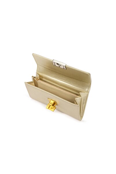 İpekyol Stylish Wallet with Metal Buckle