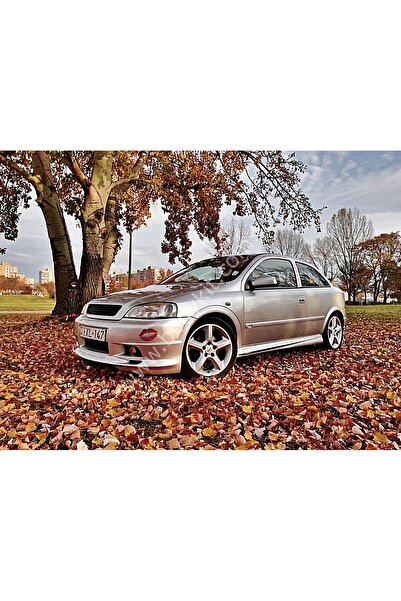 OTOSPORT Opel Astra G Sport Marşpiyel Sağ Sol Takım Fiberglass Boyasız