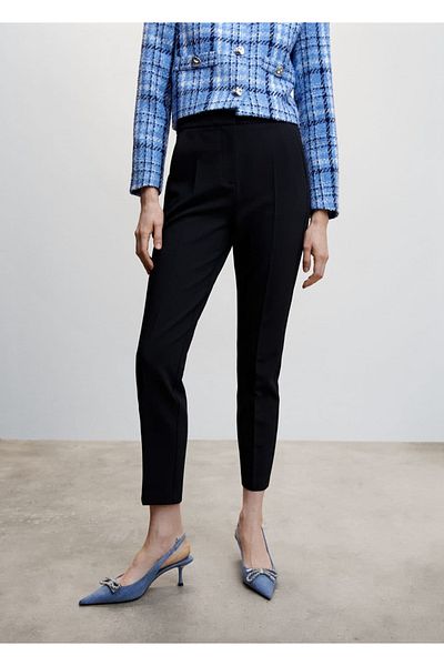 MANGO Woman Slim Fit Trouser Set