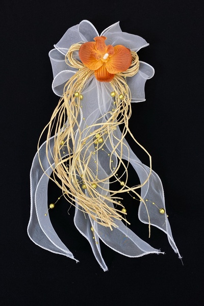 ZEYMERADE حزمة زينة الأوركيد الذهبية، مهر العروس والعريس وحفلات الزفاف وقافلة...