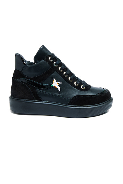 Bestello Γυναικείες μπότες με κορδόνια Eva Sole Flat 101-14725-140