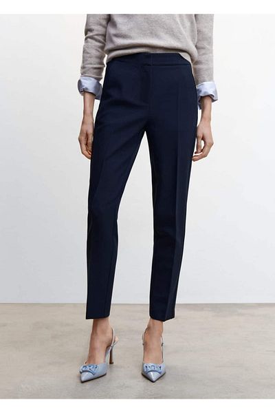 MANGO Woman Slim Fit Trouser Set
