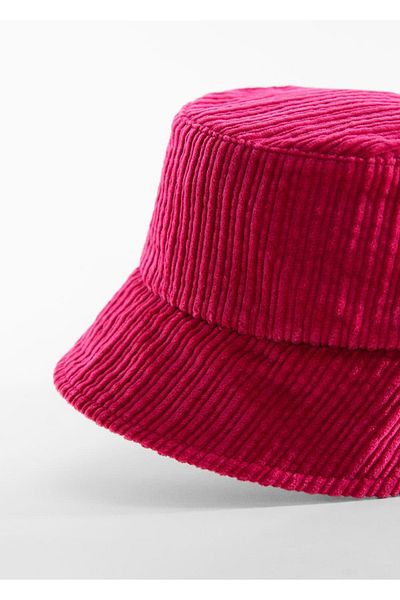 MANGO Woman Bucket Hat aus Baumwolle