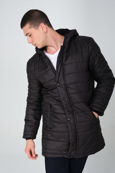 Mascarano Plush Lined Hooded Puffer Men's Jacket