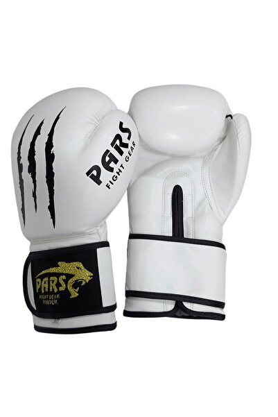 Pars Panther Boxing Kick Boxing Muay Thai Gloves White