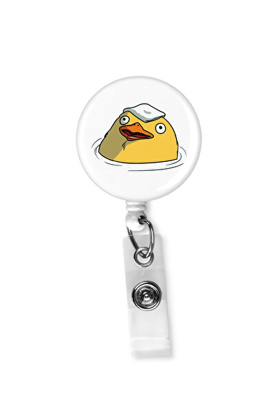 StormiStoretr Πινακίδα Yoyo με τυπωμένο γιακά Confused Duck Drop