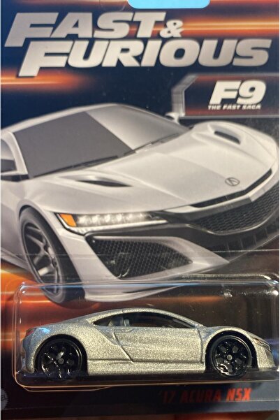 HOT WHEELS FAST FURIOUS 17 ACURA NSX KOLEKSİYONLUK MODEL ARABA