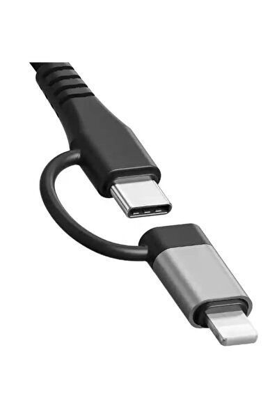 Apera NR43 5in1 Apple iPhone Hızlı Şarj Aleti Type-C Lightning Multi Girişli Hub Dock USB 3.0 Kart Okuyucu