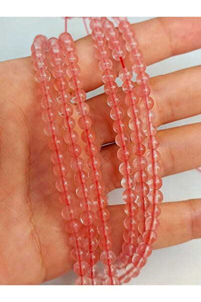 Yasamtohumu Браслет з кульбабовим кварцом, півколір, діаметр 4-4,5 мм (довжин...