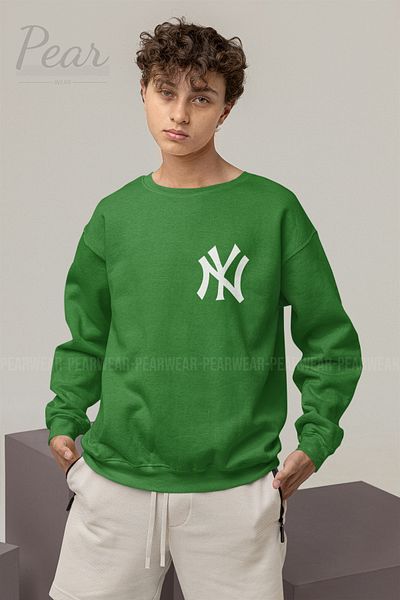 Pear Wear Ανδρικό φούτερ με στάμπα NY