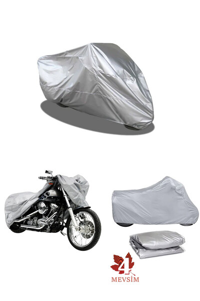 Breen حقيبة ظهر من القماش المشمع للدراجات النارية مقاومة للماء باللون الرمادي...