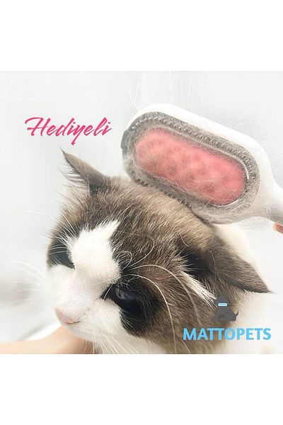 Matto home Multifunctional Pet Massage Brush Silicone Dog Brush Cat Grooming Comb Hair Remover Cats