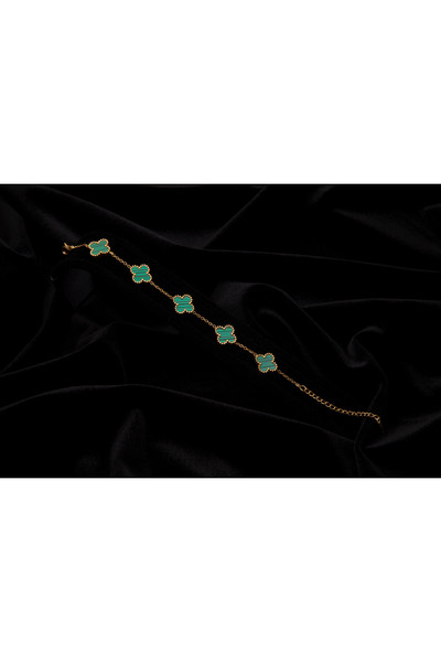 Çelik Kadın Çelik Gold Renk Van Cleef Yonca