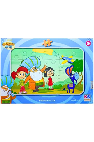 Kesman Kitap Ks Games Nasrettin Hoca Time Traveler 24 pieces Frame Puzzle/Puzzle