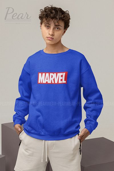 Pear Wear Ανδρικό φούτερ με στάμπα MARVEL
