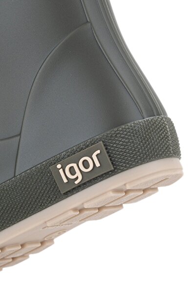 IGOR W10294 YOGI DK Haki Erkek Çocuk Yağmur Çizmesi