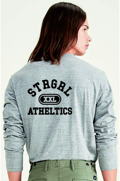 batı STAR ATHELTIC Crew Neck Oversize Sweetshirt