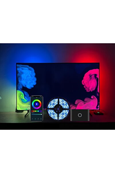 shinehomedecor Hdmı Bağlantılı Görüntü Ve Ses Senkronize Tv Led Işıklandırma ...