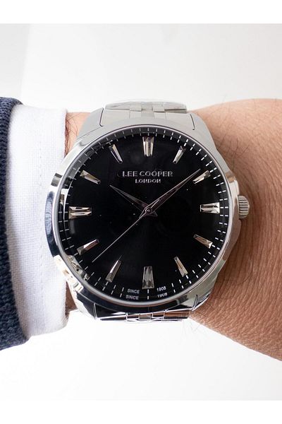 Lee Cooper Classic Men's Wristwatch with Steel Bracelet Lcr.lmg.07443