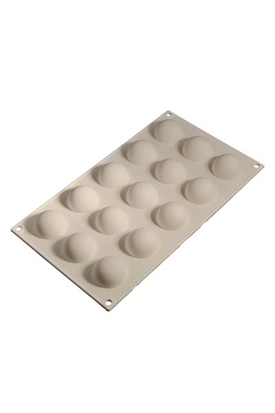 pozitif pastacılık 15Pcs Hemisphere Silicone Mold
